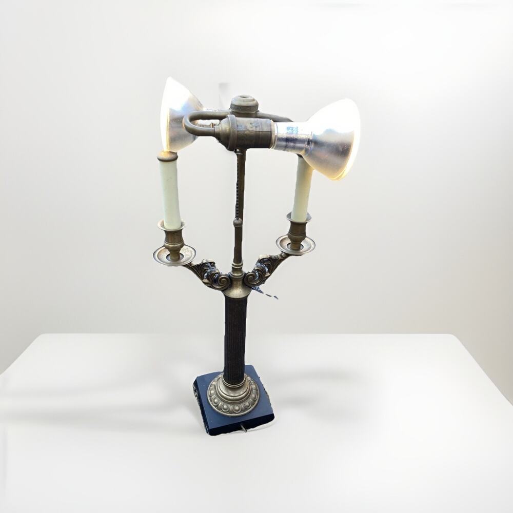 ORIENTAL Accent Lamp 23" Tall ( Missing Parts )